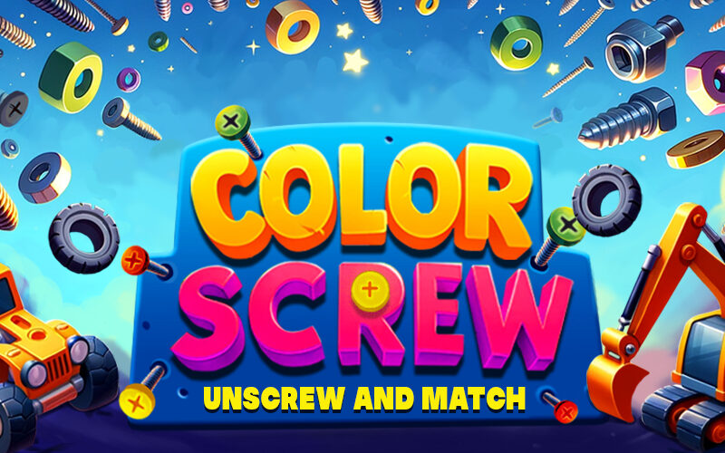 Color Screw Unscrew and Match game