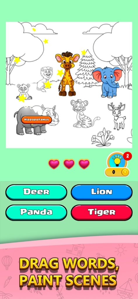 Word Art - Color Book Puzzle game