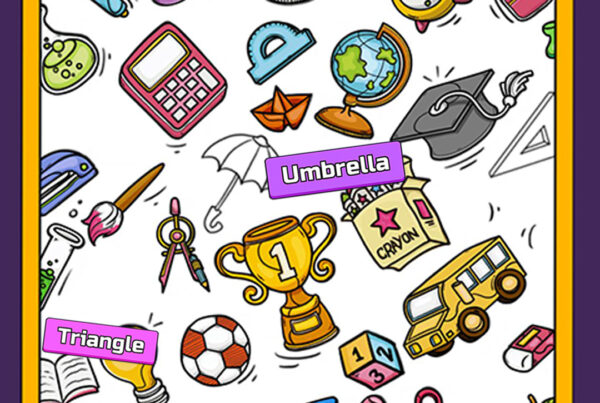 Word Art Adventure: Colorful Puzzles and Magic for Kids