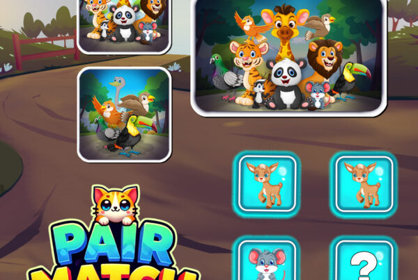 pair match memory puzzles