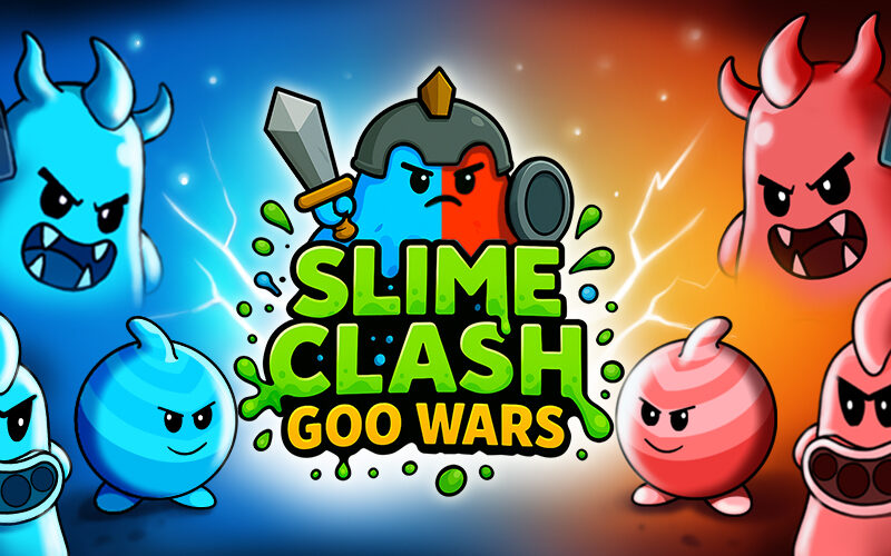 slime clash banner design