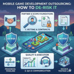 mobile game development outsourcing how to de-risk it