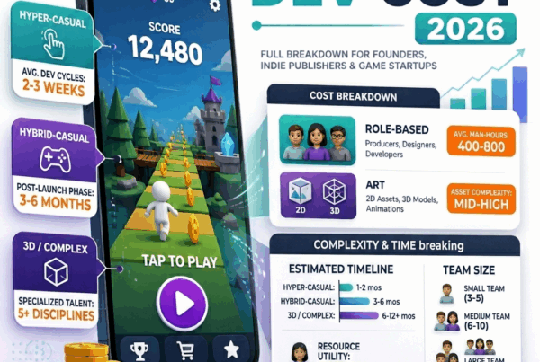 mobile game development cost 2026 in india